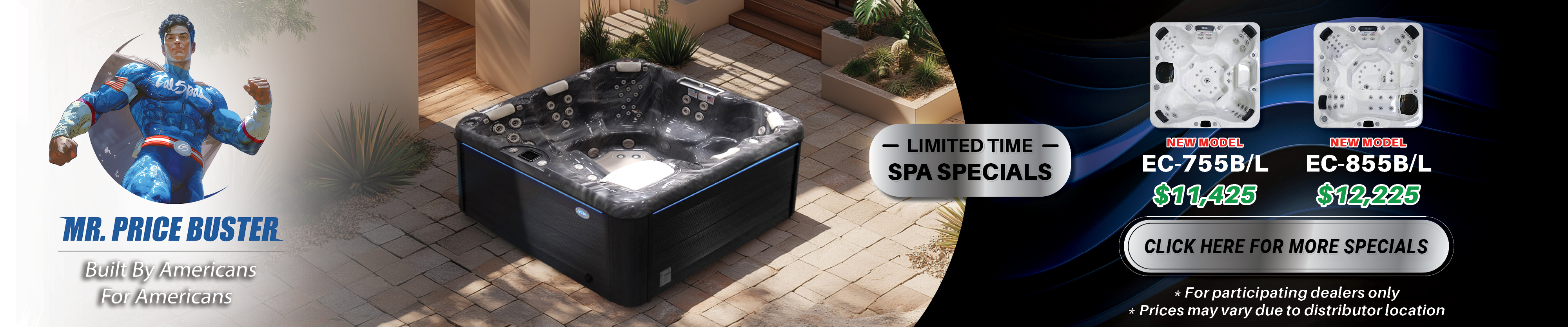 Calspas hot tub being used in a family setting - Parma