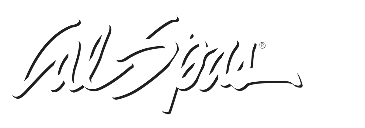 Calspas White logo hot tubs spas for sale Parma